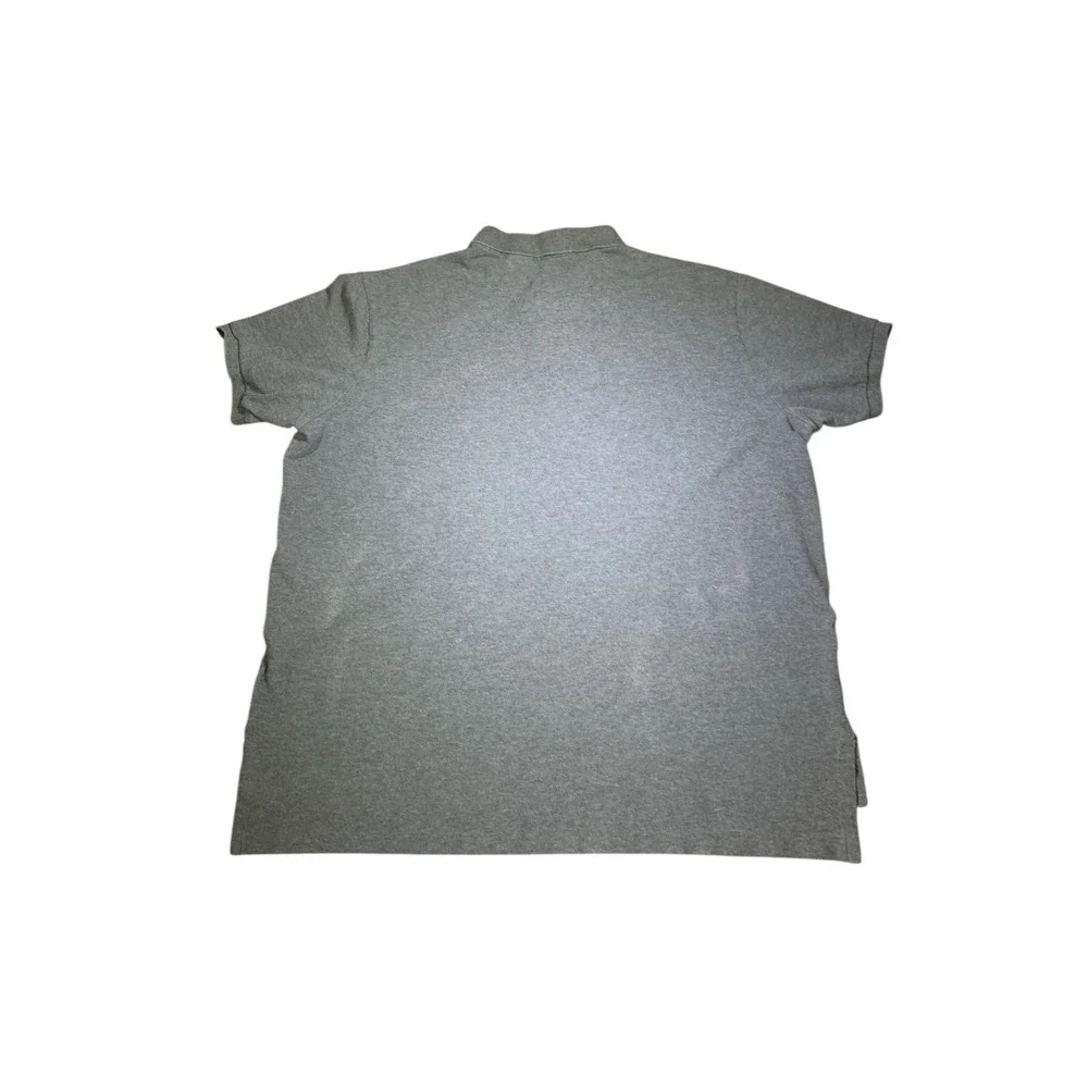Polo Ralph Lauren XXL Gray Custom Fit Polo‎ Shirt Short Sleeve